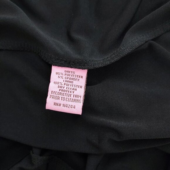 Eliza J New York Black Embellished Formal Dress Size 6 - Picture 10 of 11